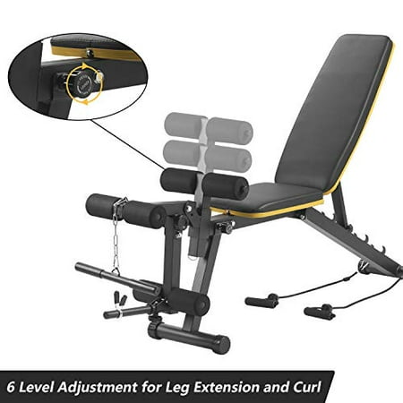 Flat Incline Decline Exercise Bench ZENOVA Adjustable Weight Bench Workout Bench with Leg Extension and Curl Home Gym Strength Training Bench Flat Incline Decline Exercise Bench ZENOVA Adjustable Weight Bench Workout Bench with Leg Extension and Curl Home Gym Strength Training Bench